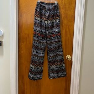 Wide leg, gaucho pant